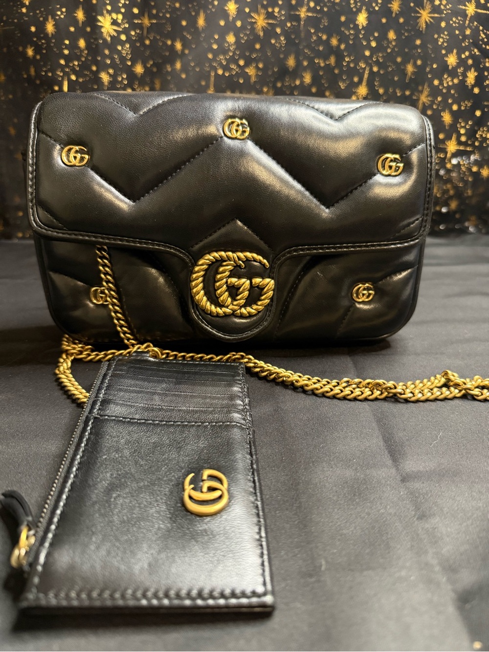Mini Gucci GG Marmont Matelassé